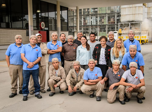 Productores de trigo de Hidalgo,Visita de productores de trigo del estado de Hidalgo a Munsa Molinos plantel León.