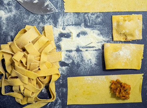 Diferentes tipos de pasta y sus características., Diferentes tipos de pasta y sus características.