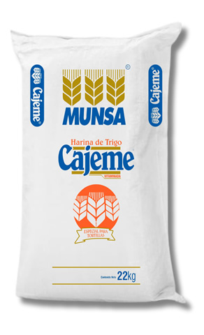 Harina de trigo Cajeme,Munsa Molinos