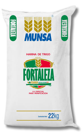 Harina de trigo Fortaleza,Munsa Molinos