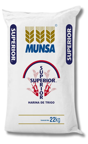 Harina de trigo Superior,Munsa Molinos